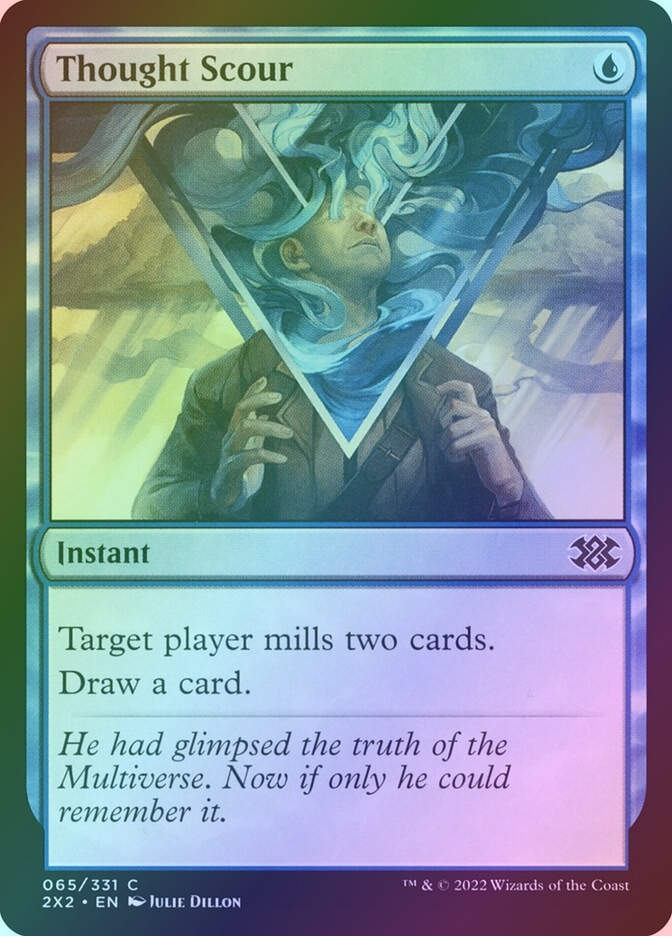 Thought Scour (2X2) (65) / Foil