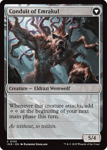 Conduit of Storms // Conduit of Emrakul (INR) (150) — cara 2 de 2