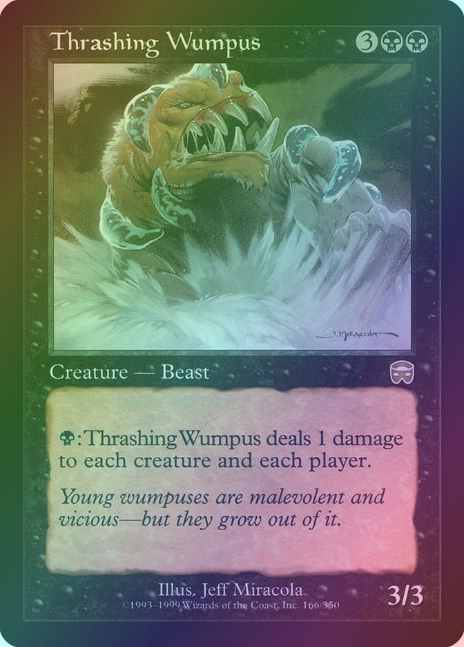 Thrashing Wumpus (MMQ) (166) / Foil
