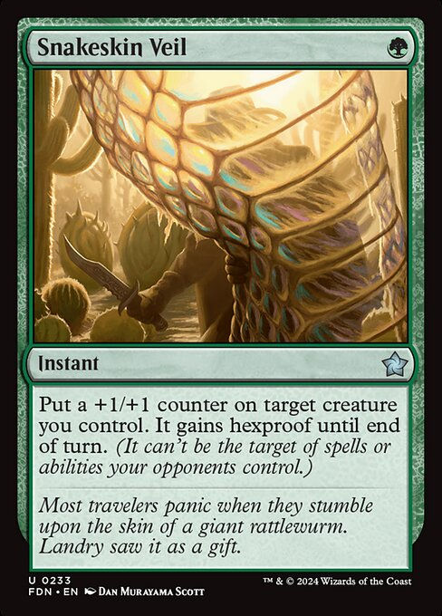 Snakeskin Veil (FDN) (233)