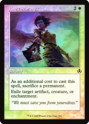 Angelic Purge (INR) (333) / Foil Retro