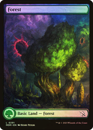 Forest (mom) (291) / Full Art / Foil