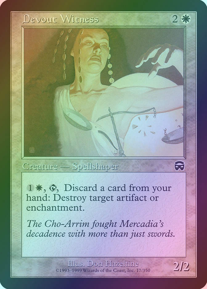 Devout Witness (MMQ) (17) / Foil