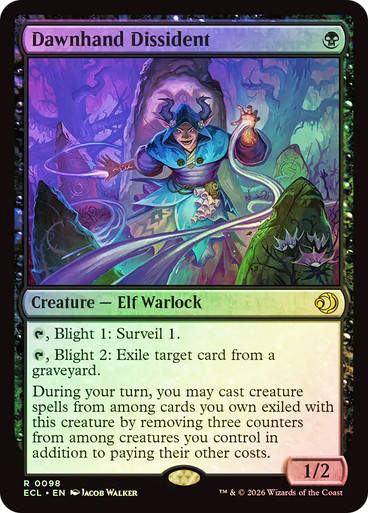 Dawnhand Dissident (ECL) (98) / Foil