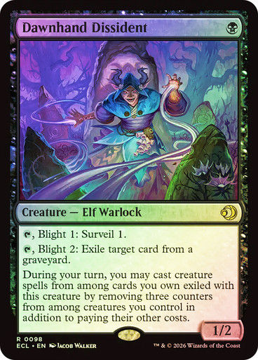 Dawnhand Dissident (ECL) (98) / Foil