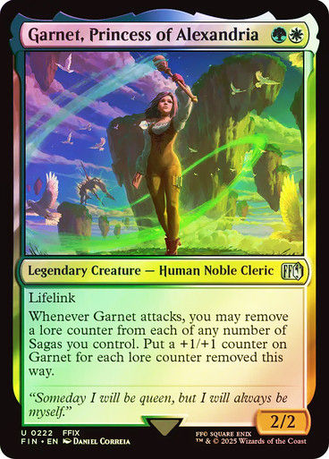 Garnet, Princess of Alexandria (FIN) (222) / Foil