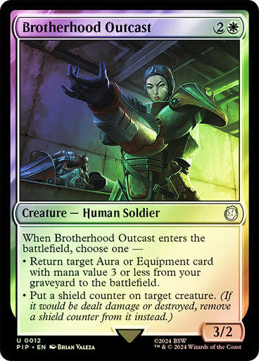 Brotherhood Outcast (pip) (12) / Foil