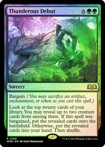 Thunderous Debut (woe) / Foil