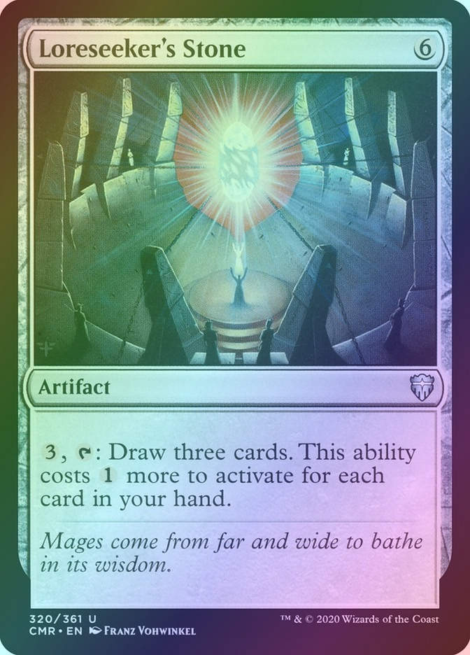 Loreseeker's Stone (CMR) (320) / Foil
