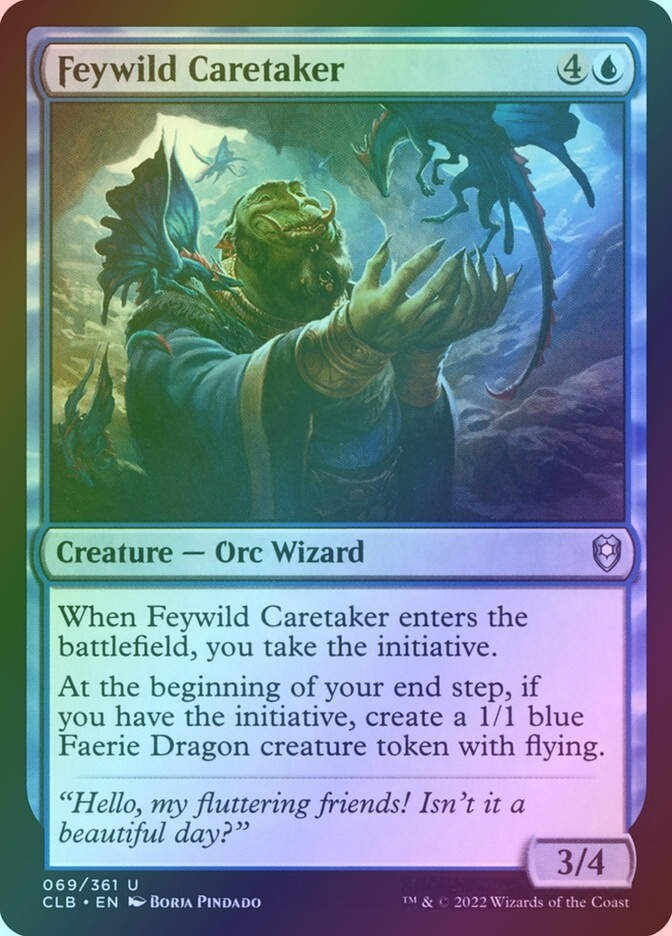 Feywild Caretaker (CLB) (69) / Foil