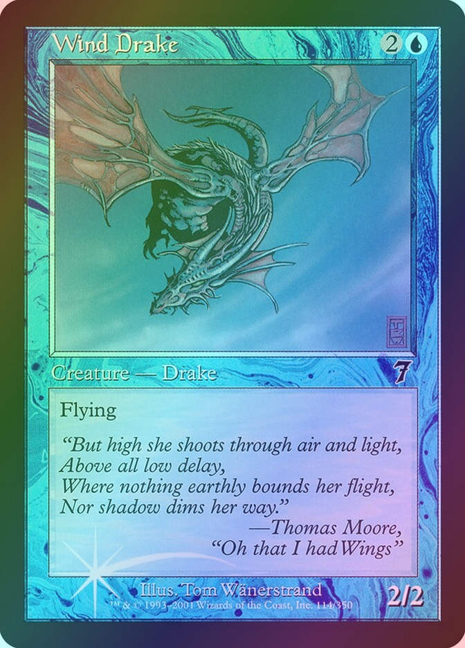 Wind Drake (7ED) (114★) / Foil