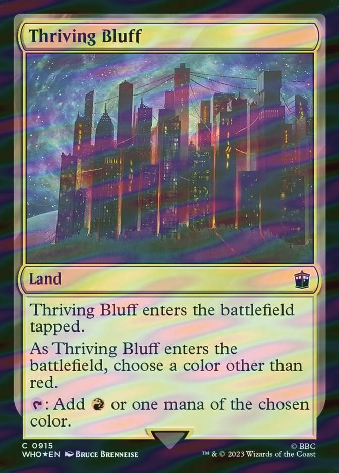 Thriving Bluff (WHO) (915) / Surge Foil