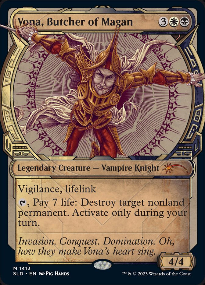 Vona, Butcher of Magan (SLD) (1413) / Showcase