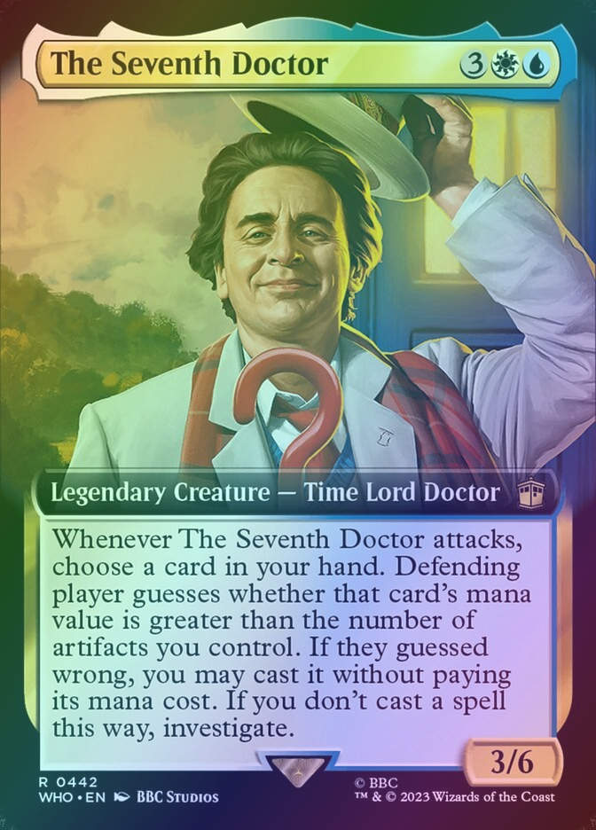 The Seventh Doctor (WHO) (442) / Extended Art / Foil