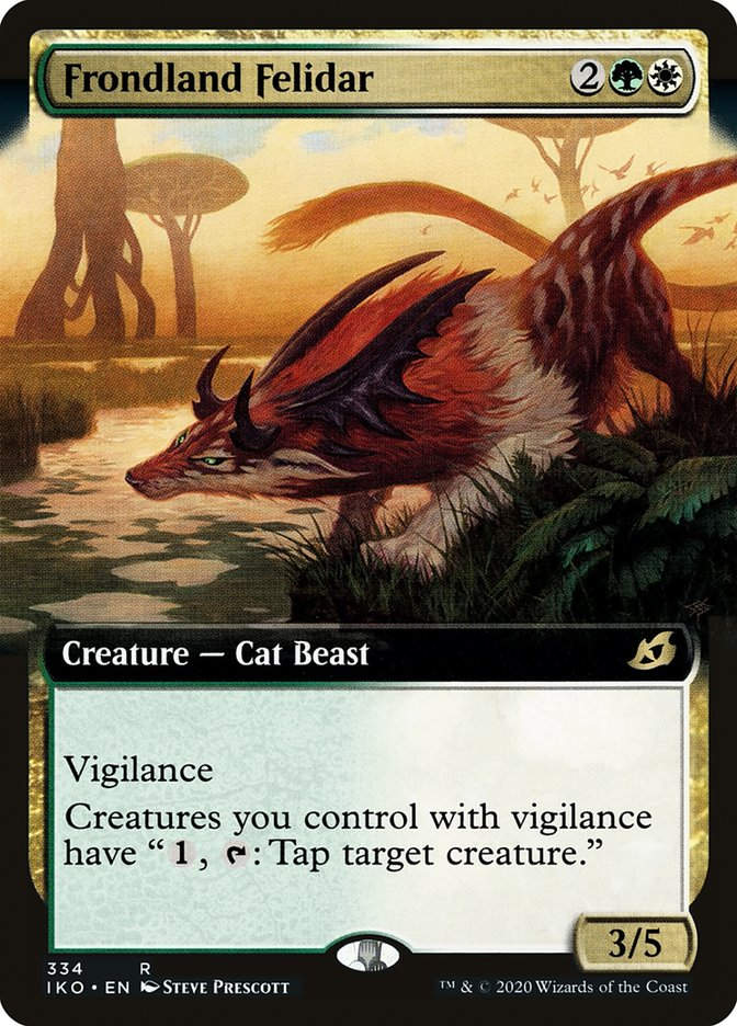 Frondland Felidar (IKO) (334) / Extended Art