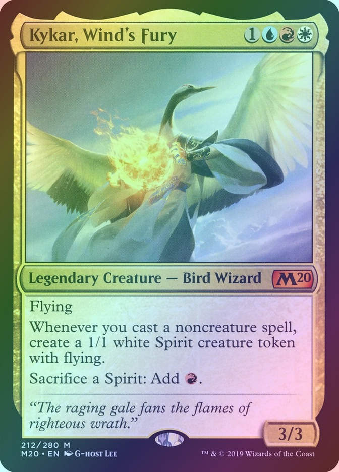Kykar, Wind's Fury (M20) (212) / Foil