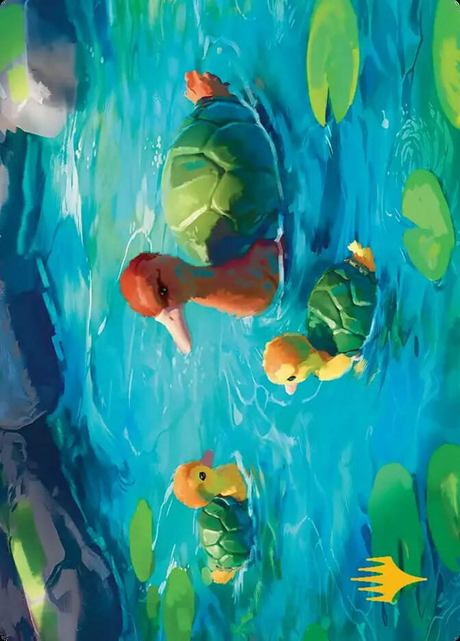 Turtle-Duck // Turtle-Duck (ATLA) (18) / NO Firmada