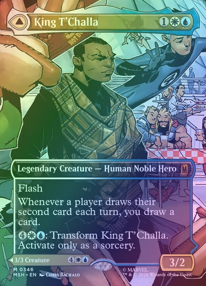 King T'Challa // Black Panther, Hope Enduring (MSH) (346) / Borderless / Foil