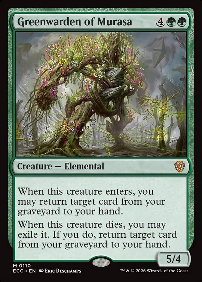Greenwarden of Murasa (ECC) (110)