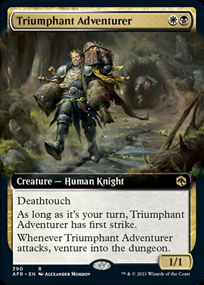 Triumphant Adventurer (AFR) / Extended Art