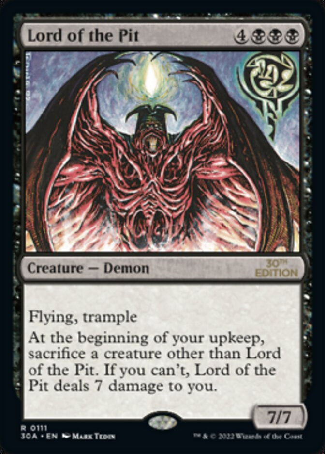 Lord of the Pit (30a)