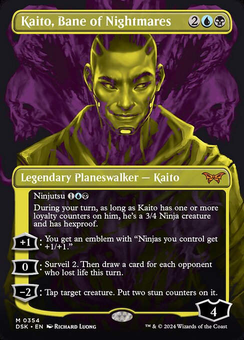 Kaito, Bane of Nightmares (DSK) (354) / Borderless