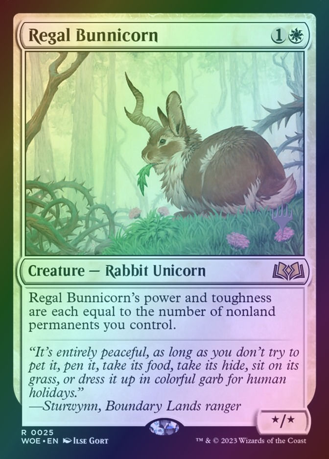 Regal Bunnicorn (PWOE) (25p) / Foil