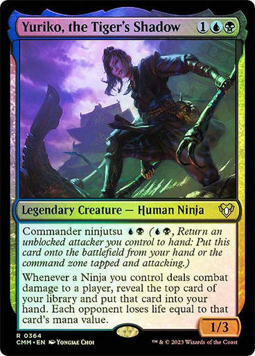 Yuriko, the Tiger's Shadow (cmm) / Foil