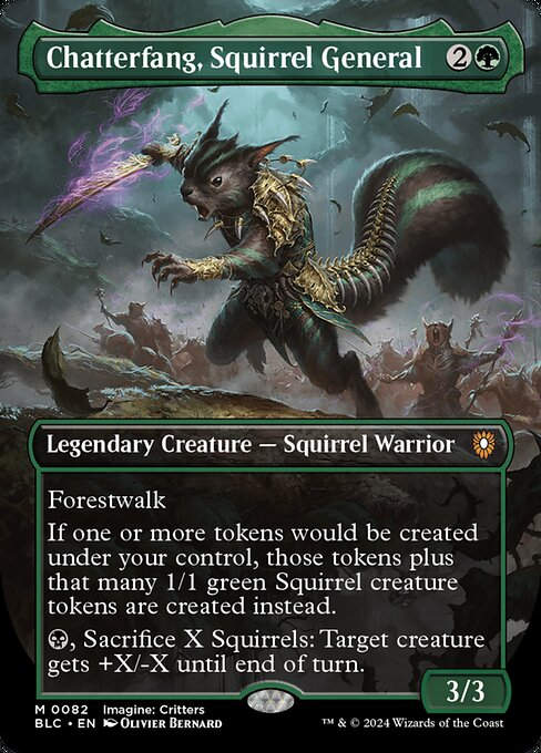 Chatterfang, Squirrel General (blc) (82) / Borderless