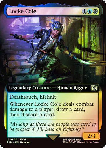 Locke Cole (FIN) (499) / Extended Art / Foil