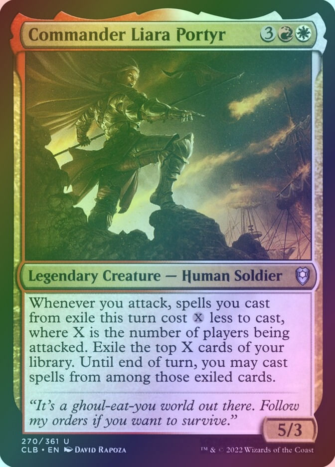 Commander Liara Portyr (CLB) (270) / Foil