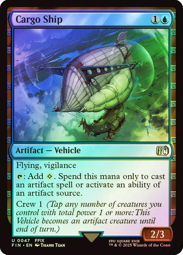 Cargo Ship (FIN) (47) / Foil