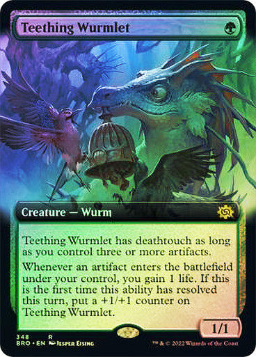 Teething Wurmlet (BRO) / Extended Art Foil