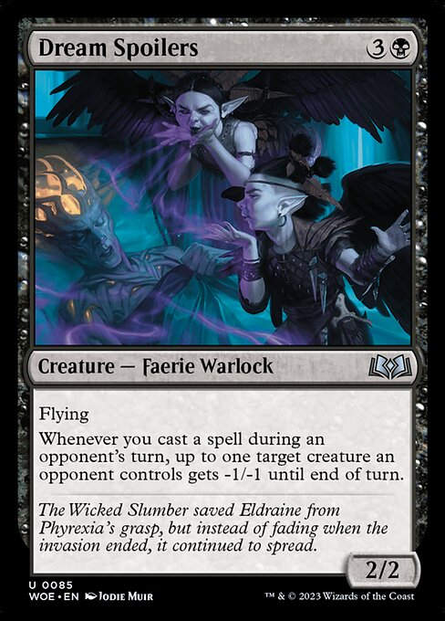 Dream Spoilers (woe)