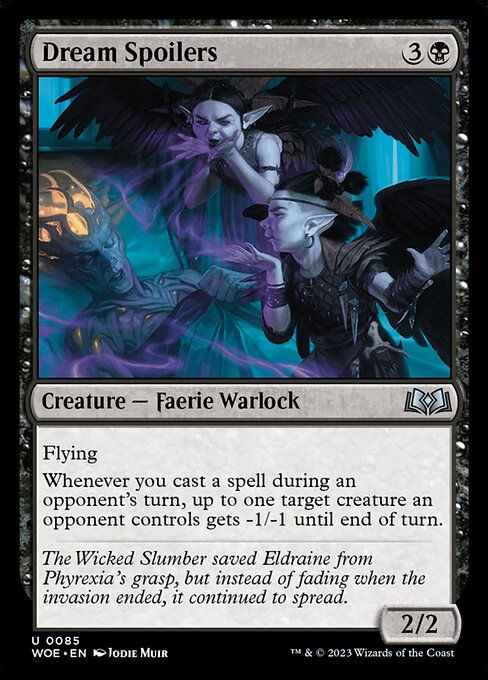 Dream Spoilers (woe)