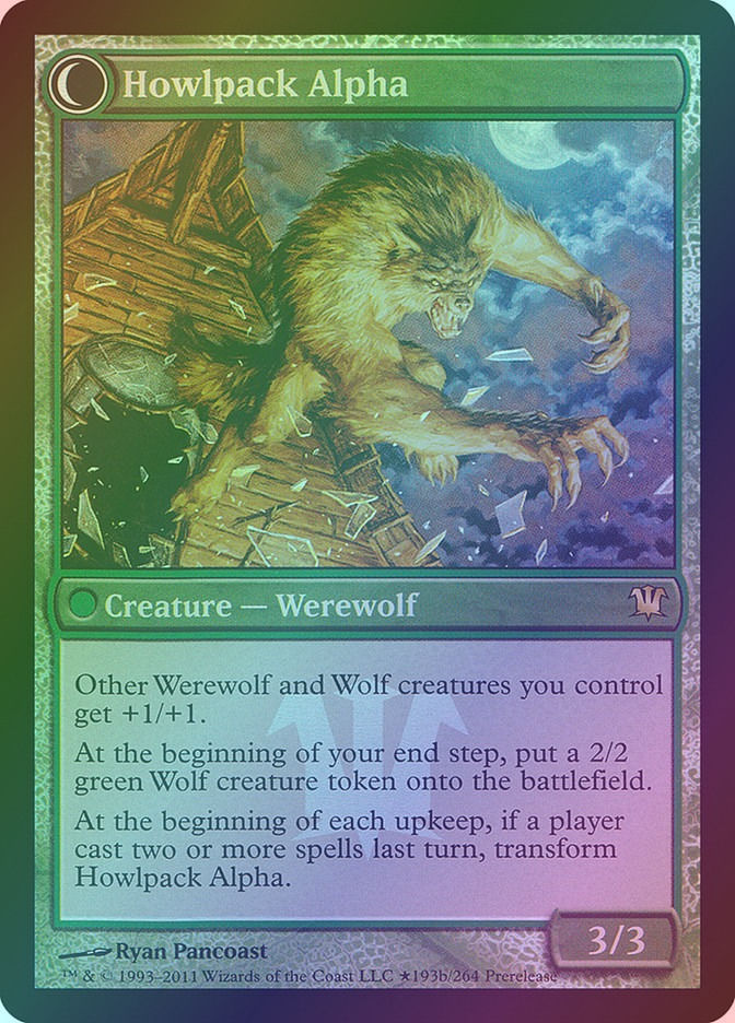 Mayor of Avabruck // Howlpack Alpha (PISD) (193★) / Foil — cara 2 de 2