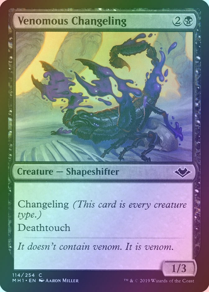 Venomous Changeling (MH1) (114) / Foil