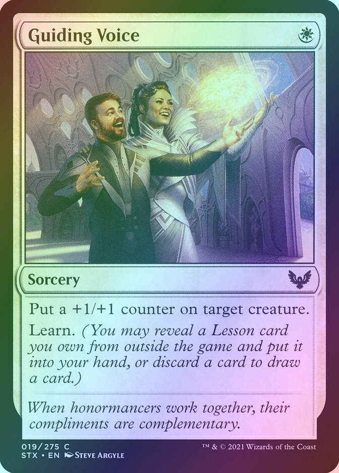 Guiding Voice (STX) (19) / Foil