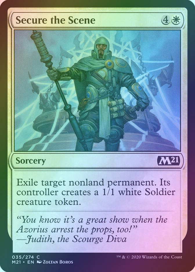 Secure the Scene (M21) (35) / Foil