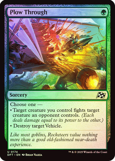 Plow Through (DFT) (174) / Foil
