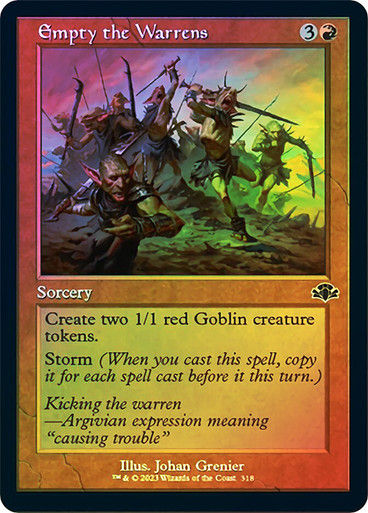 Empty the Warrens (DMR) / Showcase / Foil