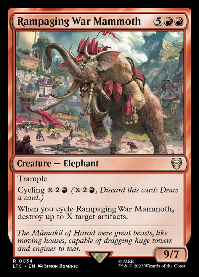 Rampaging War Mammoth (LTC) (34)