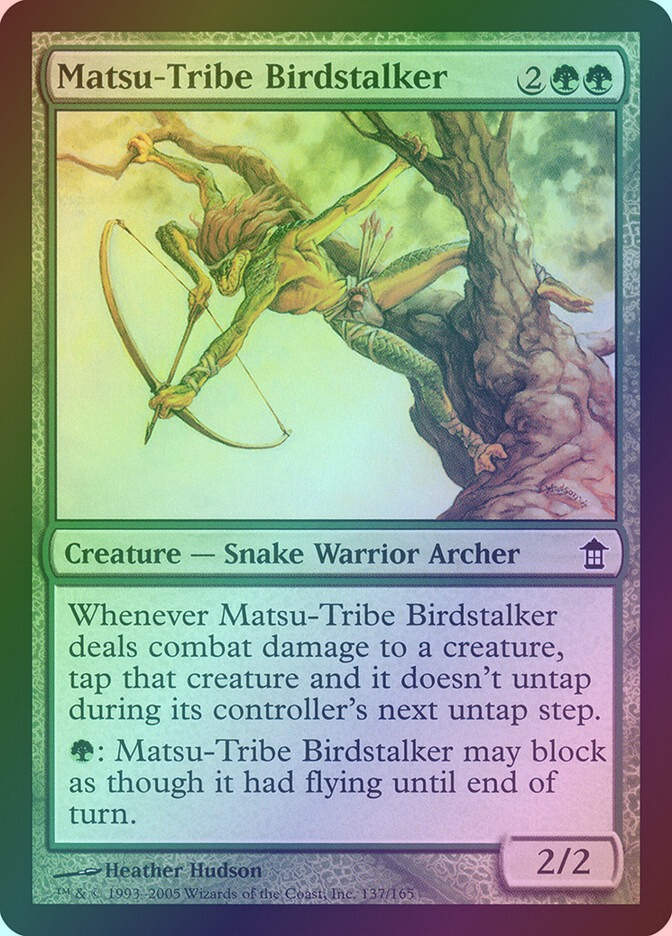 Matsu-Tribe Birdstalker (SOK) (137) / Foil