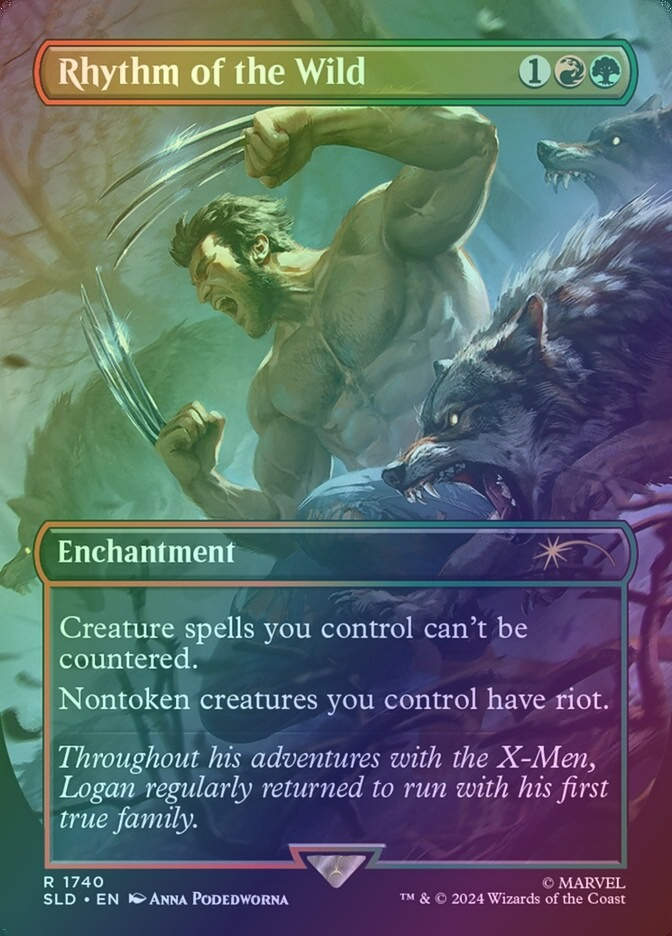 Rhythm of the Wild (SLD) (1740) / Borderless / Foil