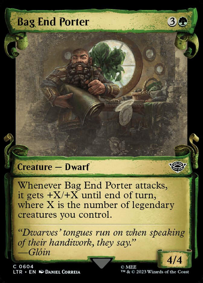 Bag End Porter (LTR) (604) / Showcase