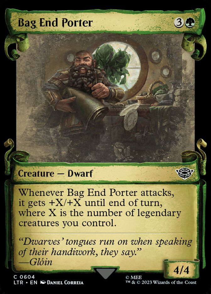 Bag End Porter (LTR) (604) / Showcase