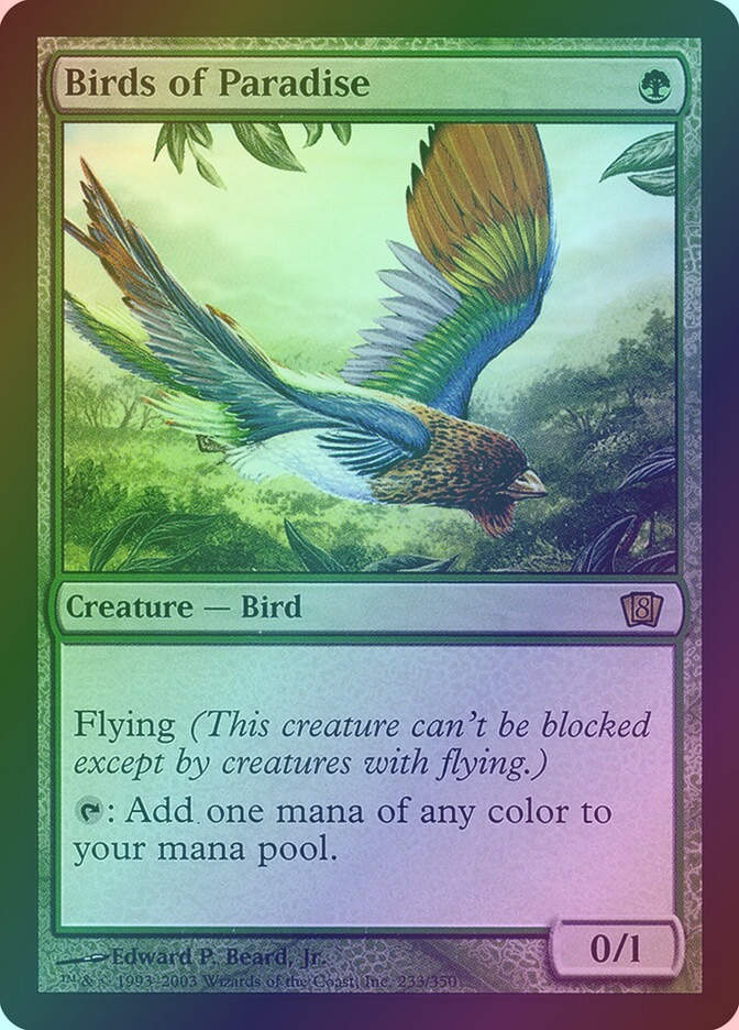 Birds of Paradise (8ED) (233★) / Foil