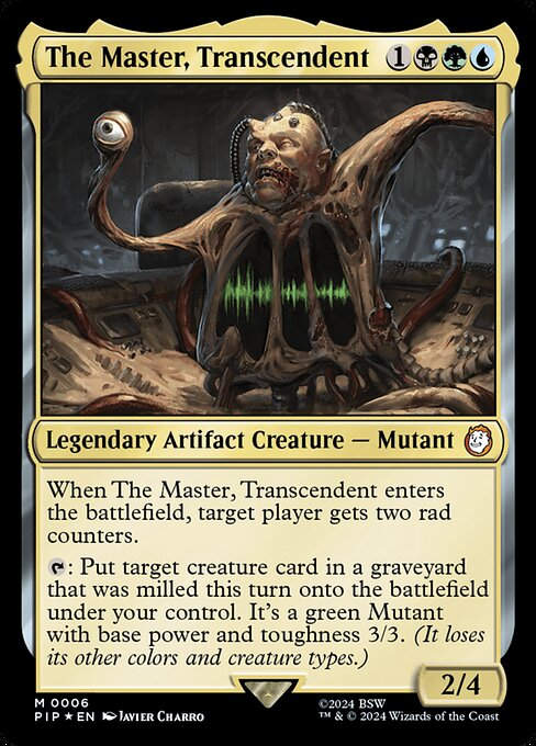 The Master, Transcendent (pip) (6) / Foil