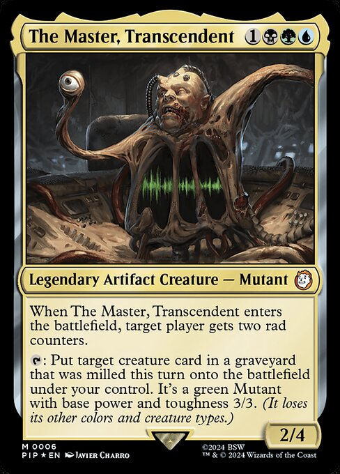 The Master, Transcendent (pip) (6) / Foil
