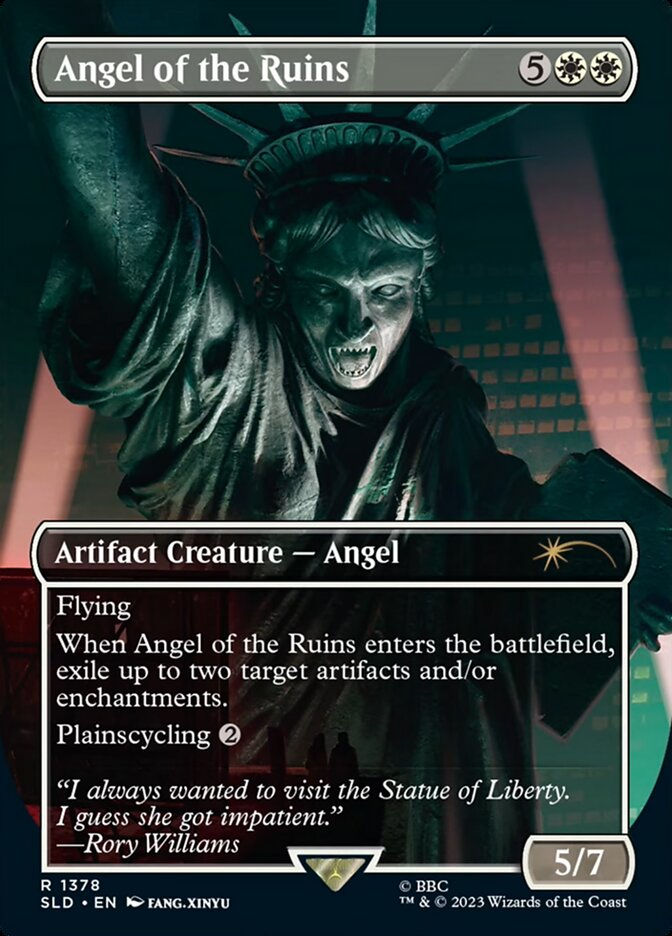 Angel of the Ruins (SLD) (1378) / Borderless